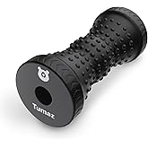 Tumaz Foot Roller for Plantar Fasciitis Relief,Foot Massage Roller for Alleviate Planter Fasciitis Pain,Arch Pain,Trigger Points & Deep Tissue, Portable - Reflexology Tool,Black