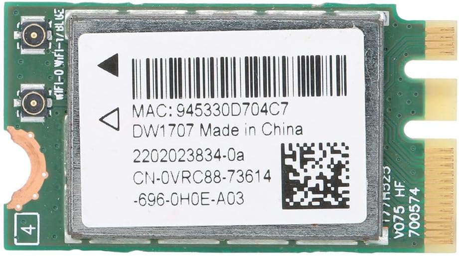 Annadue DW1707 M.2 NGFF WiFi Bluetooth 4.0 Card QCA9565 300Mbps Wireless