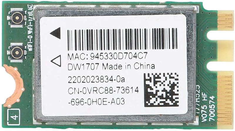 Annadue DW1707 M.2 NGFF WiFi Bluetooth 4.0 Card QCA9565 300Mbps Wireless