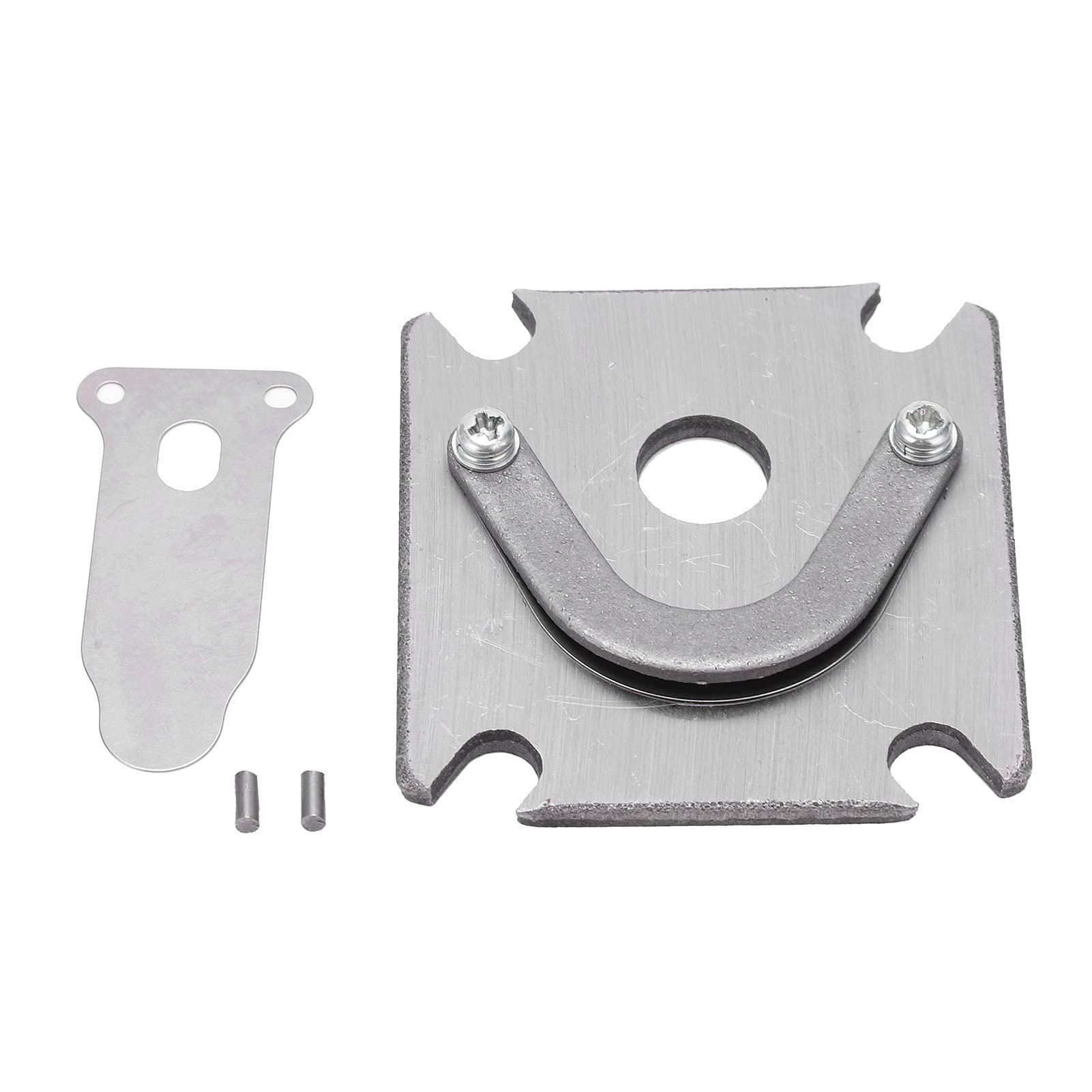 Valve Plate, Air Compressor Valve Plate, Air Compressor Accessories, 48x62mm 1/2.5/3/4P Gasket Replacement Hardware Accessories for Air Compressor