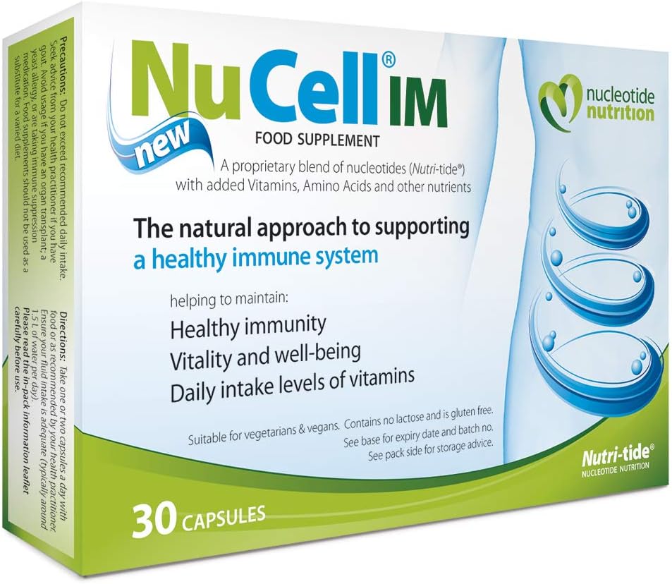 Nucleotide Nutrition, NuCell IM Food Supplement, Verified Immune