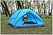 AUGYMER Waterproof 2-3 Person Camping Tents, Portable Camping Automatic Family Tent/Backpacking Sun Shelter Tents With Carry Bag For Camping Outdoor Hiking