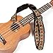 Makanu Ukulele Strap Colorful Hawaiian Clip On Sling Adjustable Country Style Sling