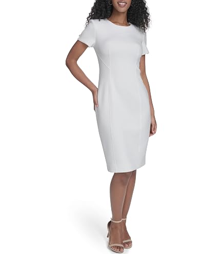 calvin klein white t shirt dress Jeans Lv047c022g Long Sleeve Short XS Woman A mini t Calvin Klein Short Sleeve T-Shirt