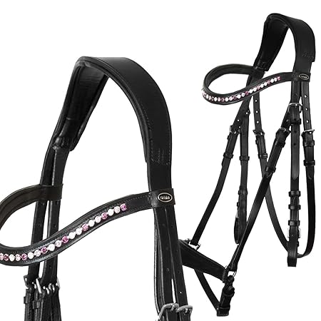 Heinick-Reitsport Comfort Trense hannoveranisch Schwarz ~ Lugano ~ WB VB