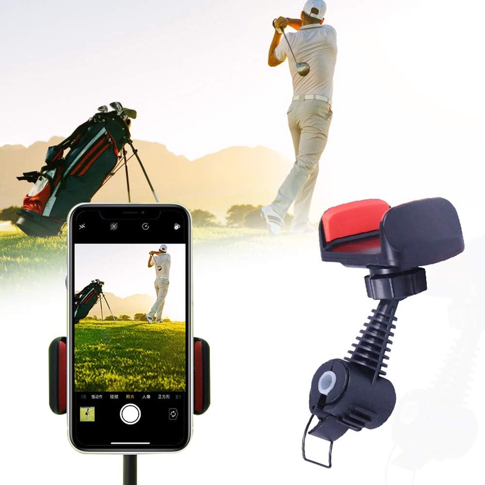 Golf Phone Holder Clip,Golf Swing Holder Recorder Cell