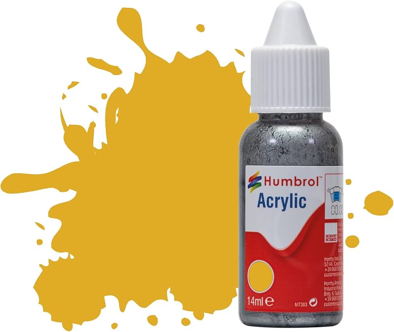 Humbrol Model Paint DB0016 No 16 Gold Metallic 14ml Acrylic