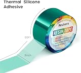 Resiners Resin Tape 50mm x 36.5m High Temp Release Tape Green view 2
