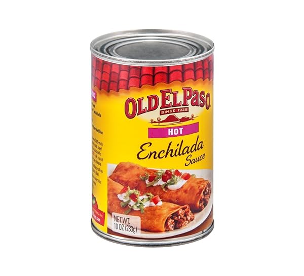 OLD EL PASO HOT RED ENCHILADA SAUCE, 10...