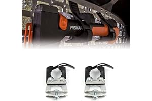 Molle Panel & Truck Bed Mounts Compatible with Quick Fist Clamps | Pair of Quick Fist Brand Clamps Included | Made in The USA | Perfect for Shovels, Axes, and Other Tools | Rago Fabrication