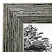Americanflat 5x7 Picture Frame with Polished, Crystal Clear Glass - Set of 2 - Hampton Collection - Distressed Wood Picture Frames for Tabletop and Wall Display - Rustic Tan