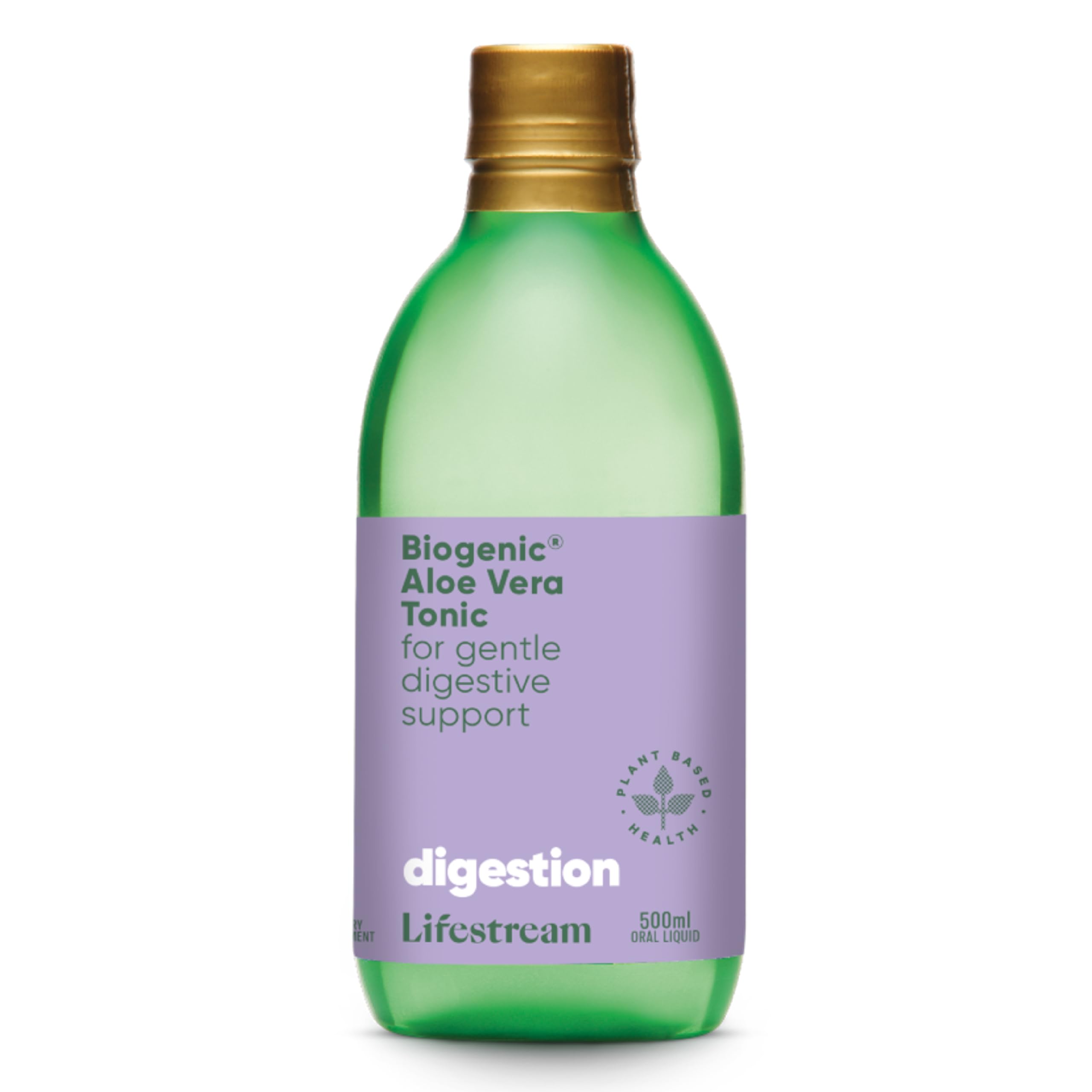 Lifestream 99.7% Pure Biogenic Aloe Vera Digestive Tonic Juice 500ml