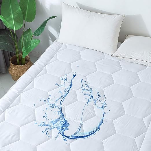 Amazon Com Cosybay Waterproof Mattress Pad Cover Breathable