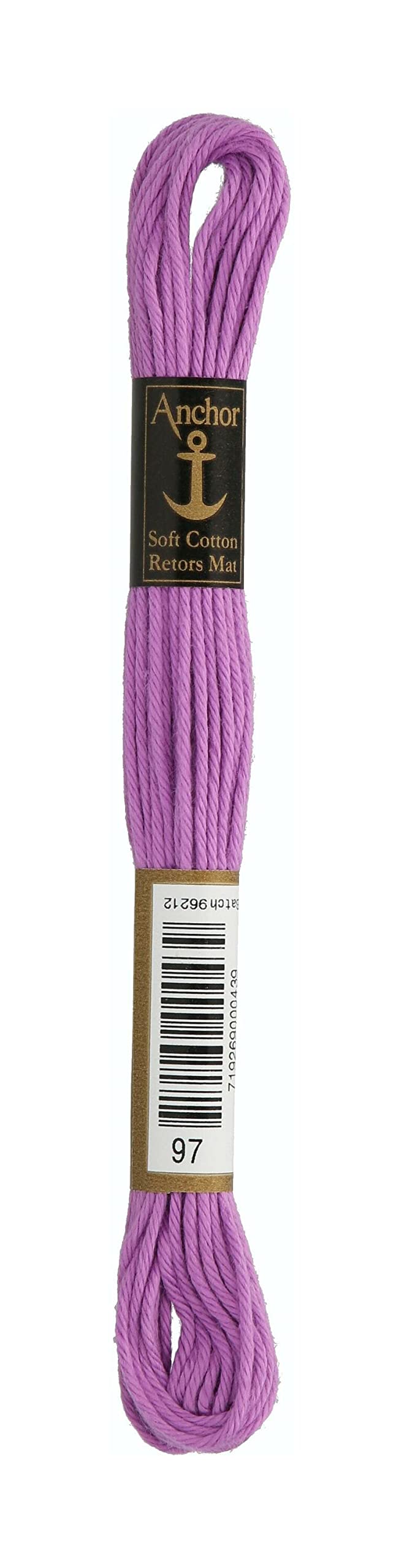 ANCHOR Embroidery Threads Matt Embroidery Thread, Run Length: 10M hellviolett