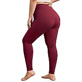 VALANDY Creamlush Plus Size Leggings for Women-High Waisted Tummy Control Buttery Soft Yoga Pants
