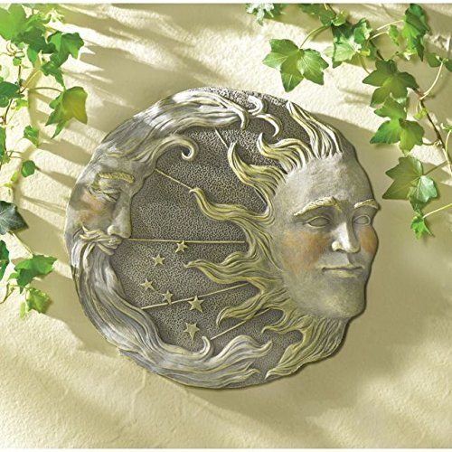 Sky Sun Moon Stepping Stone Plaque Home Garden Path Walkway Wall Decor - Thumbnail 2