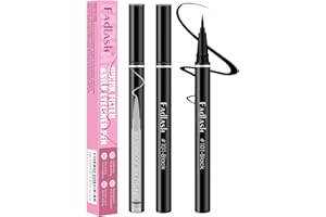 FADLASH Waterproof Eyeliner Liquid, Black Ink Matte Eye Liner,Smooth & Dry Quickly Eye Pen Smudge-Proof, Long-Lasting Natural