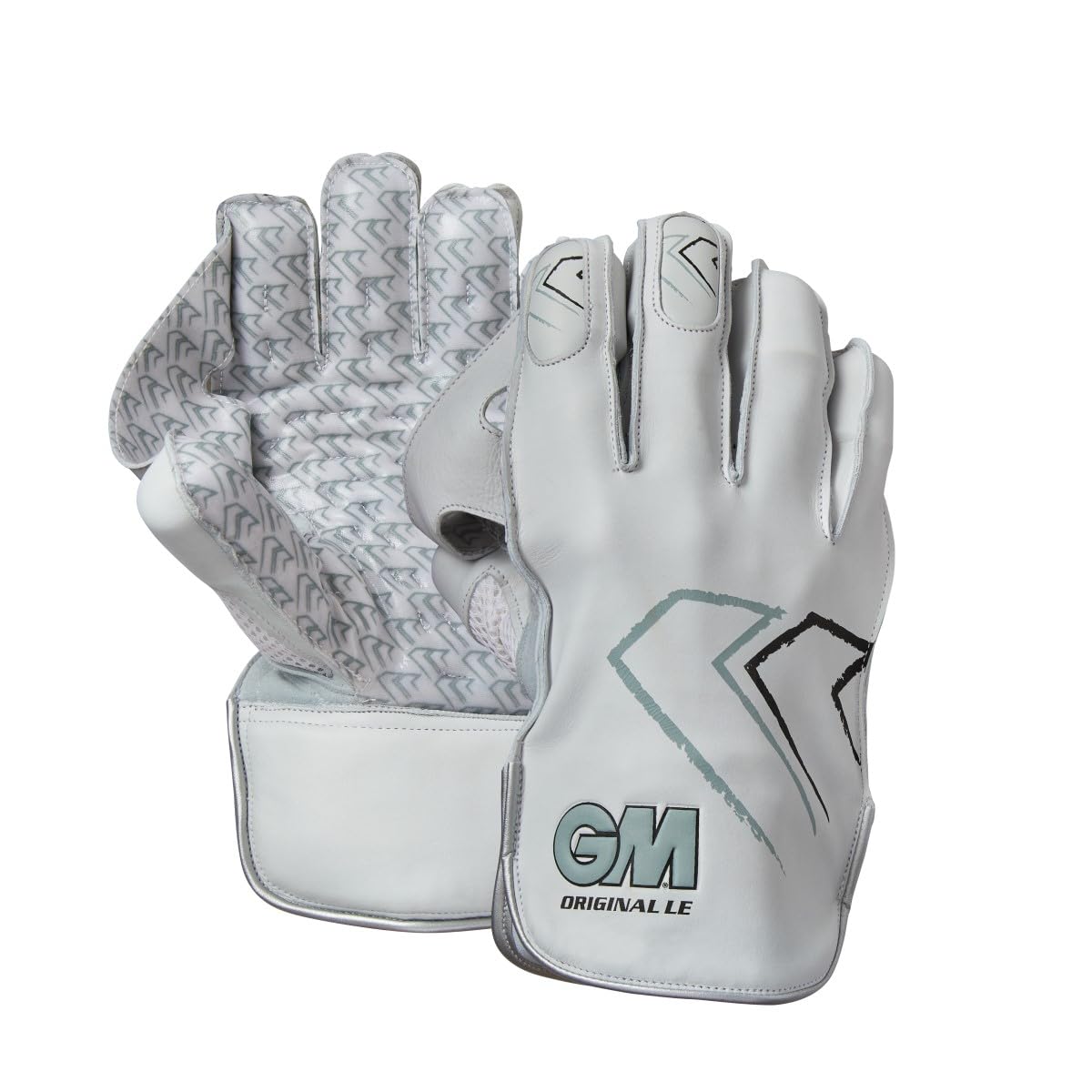 Gunn & Moore GM | Cricket Wicket Keeping Keeper Gloves | Original L.E. | Aniline Leather Back of Hand | Full Leather Lining & Sheepskin Palm | Large Adult | 1 Pair