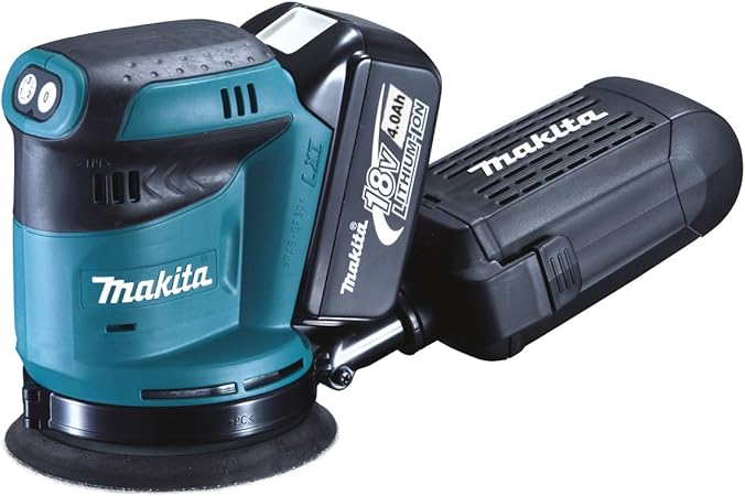 Makita Dbo180rmj Ponceuse Excentrique 125 Mm A Batteries 18 V Amazon Fr Bricolage