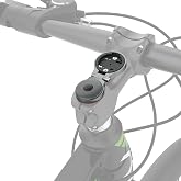 for Garmin Bike Stem Mount - Adjustable Out Front Bike Computer Mount | Road Cycling for Garmin Bike Computer Compatible with Wahoo Stem, Wahoo Elemnt, Bryton, Cateye (Grey)