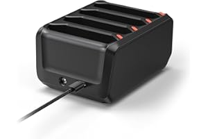 ADDPOWER Battery Charger for Zebra Symbol TC70 TC72 TC75 TC77 TC700h TC700k TC720l TC75x TC75EK TC75AH TC75GK TC700H TC700K TC77HL, 4-Slot Charging Cradle Charging Accessories for Scanner