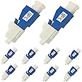 GwliUni 10Pcs 3dB LC-UPC Fiber Optic attenuator, Fiber Signal Attenuation Converter, LC Inserts Connector Single Mode