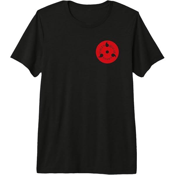 T-shirt Akatsuki Naruto Noir Taille L - Streetwear Anime, Unisexe, Neuf Sans étiquette