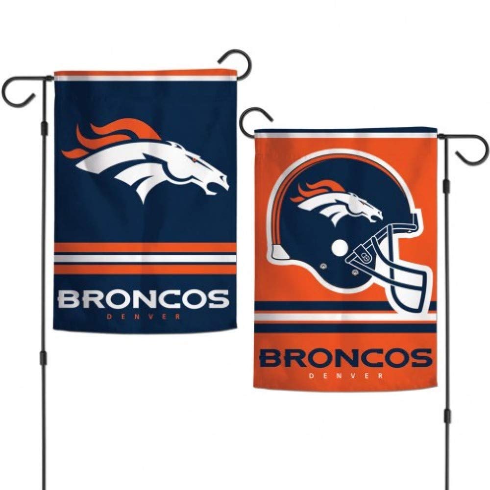 Wincraft NFL Denver Broncos WCR08367013 Garden Flag, 11" x 15" — image 1