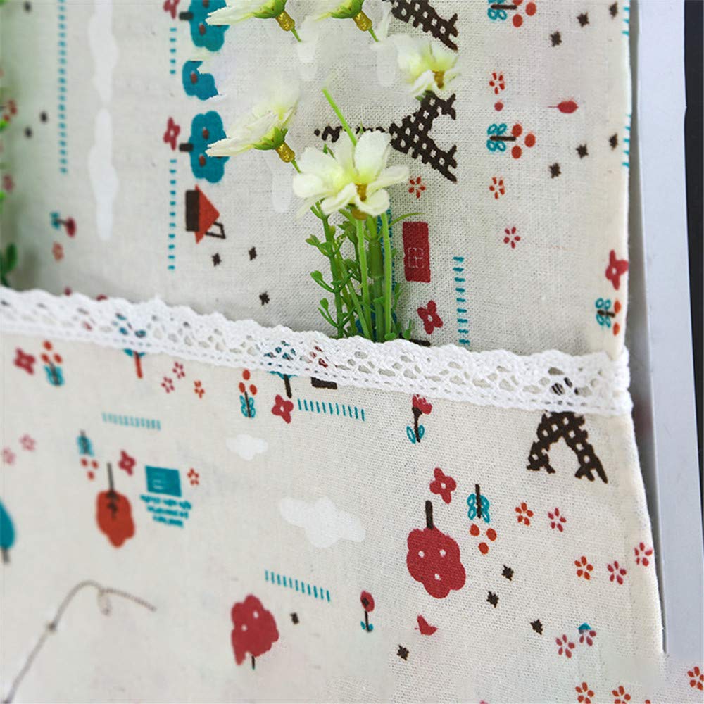 DIYARTS Cubierta Antipolvo Múltiples Patrones Algodón Lino Horno ...