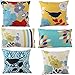 HOSL Decorative Pillow Cover Case Pack of 6 (4 Square About 18