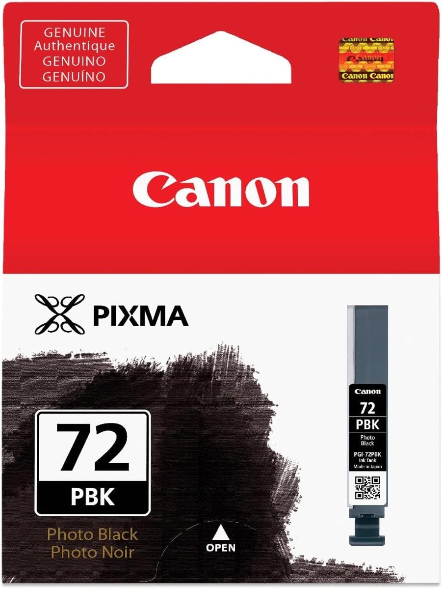 Canon PGI-72 Photo Black Ink Cartridge 14ml for PIXMA PRO-10 PRO-10S