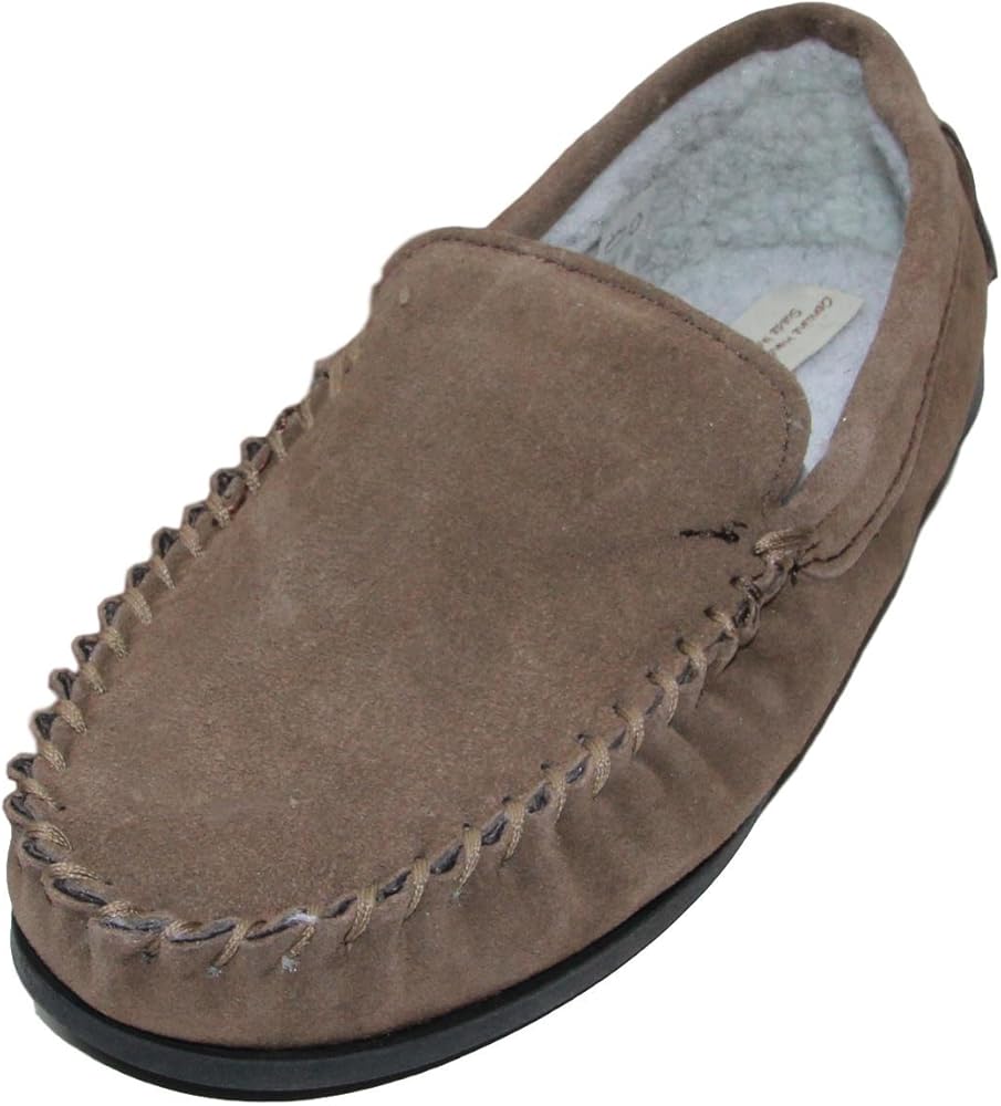 fleece lined moccasins