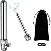 V-Frankness Shower Douche with Water Control Valve for Men and Women | with Water Control Valve, Smooth Metal Nozzles, Easy to Setup, for Colon cleansing, Home and Travel Portable Cleaning