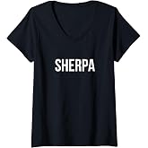 Womens Sherpa V-Neck T-Shirt