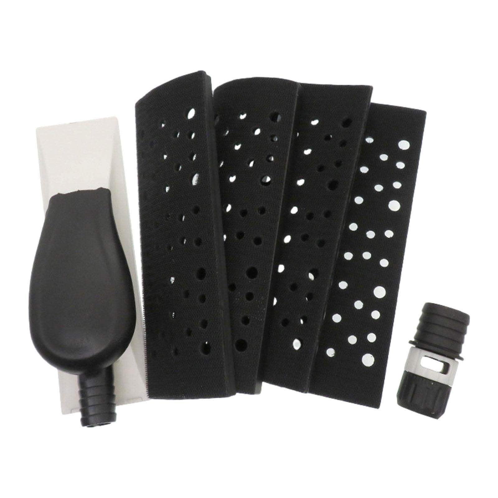 Sharplace Sanding Block, Vacuum Hand Sander Sponge Pad Dust for Wood Polishing, Household Cleaning, Car Repair