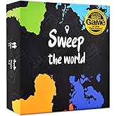 Sweep the World Card Game – Interactive Geography with All The Countries of The World – Educational, Competitive & Fun for Kids, Teens & All Ages - Learning Game for The Whole Family