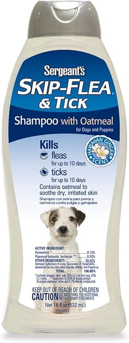 sergeant's skip flea and tick shampoo reviews