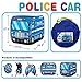 Play Tent with Police Car Design Lavieen Happy Time Play House Kids Play Tent with for Indoor & Outdoor Use Instant Set-Up + Easy Storage