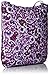 Vera Bradley Women's Cotton Triple Zip Hipster Crossbody Purse, Lilac Paisley, One Size
