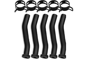 Vasiumic 5PCS Oil Resistant Vacuum Hose Tubing BS 596163 593998 797408, Compatible with YT4000 YTS4000 & D140 D160 D170 D125 