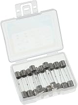 AUKENIEN 0.5A 250V Slow Blow Glass Fuse 6x30mm Pack of 10 view 4