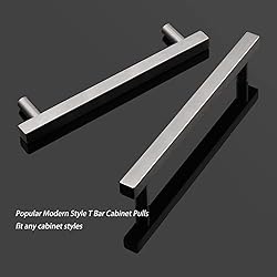 Probrico Cabinet Handles-Pack of 5 Satin Nickel