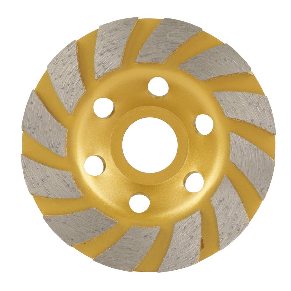 100mm*4.5mm Diamond Segment Grinding Wheel Disc 6 Holes for Marble Concrete Stone Accessories