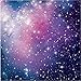 New Galaxy Party Supplies Pack for 16 Guests Including Paper Cups, Paper Dinner Plates, Paper Lunch Napkins, Paper Straws, and Plastic Table Cover (Bundle for 16)