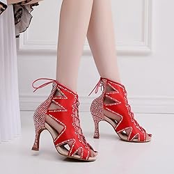 HROYL Women Ballroom Party Wedding Latin Salsa