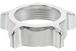 OFFIGAM Stainless Steel Meat Grinder Replacement Nut Locking Ring 6cm Meat Mincer Accessory for Electric