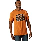 Ariat Mens Ariat Underlands Camo Badge T-Shirt