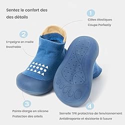 Bearbay Baby Sock Shoes Baby Walking Shoes Infant
