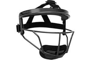 Dinictis Softball Face Mask, with Wide Field Vision, Lightweight and Comfortable, Suit for All Ages - Durable and Safety Fiel