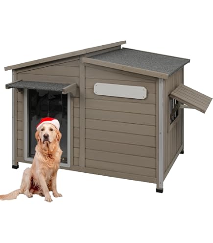 Dog Houses For Large Dogs Outside Gutinneen Outdoor Dog House